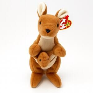 TY Vintage Kangaroo "Pouch" Beanie Baby